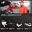 2012 Nissan Altima - Front and Rear Motor Mount, Automatic CVT Transaxle