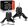 APEM867 2-Pc Front, Passenger Side Engine Motor & Transmission Mount Kit