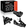 APEM883 3-Pc Front and Rear Engine Motor & Transmission Mount Kit