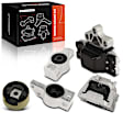 APEM956 5-Pc Front and Rear Engine Motor & Transmission Mount Kit