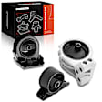 1999 Mitsubishi Eclipse - Front and Rear, Driver and Passenger Side Motor Mount, Naturally Aspirated, Manual Transaxle, It fits the model With Manual Transmission