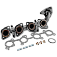 APEMD006 Left Exhaust Manifold with Gasket Kit