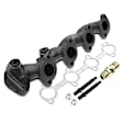 APEMD043 Left Exhaust Manifold with Gasket