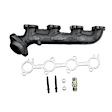 APEMD043 Left Exhaust Manifold with Gasket