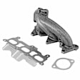 APEMD044 Left Exhaust Manifold with Gasket