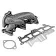 APEMD044 Left Exhaust Manifold with Gasket