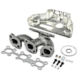 APEMD112PG Rear Exhaust Manifold with Gasket