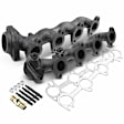 APEMD136 2x Left & Right Exhaust Manifold with Gasket