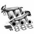 APEMD137 2x Left & Right Exhaust Manifold with Gasket