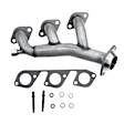 APEMD137 2x Left & Right Exhaust Manifold with Gasket