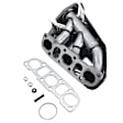 APEMD142 2x Left & Right Exhaust Manifold with Gasket