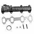 APEMD145 2x Left & Right Exhaust Manifold with Gasket