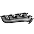 APEMD149 2x Left & Right Exhaust Manifold with Gasket