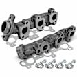 APEMD166 2 Pcs Left & Right Exhaust Manifold with Gasket