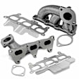 APEMD169 2 Pcs Left & Right Exhaust Manifold with Gasket