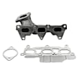 APEMD169 2 Pcs Left & Right Exhaust Manifold with Gasket