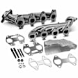 APEMD187 2 Pcs Left & Right Exhaust Manifold with Gasket