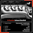 APEMD187 2 Pcs Left & Right Exhaust Manifold with Gasket