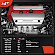 APEMD205 Left Exhaust Manifold with Gasket