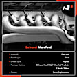 APEMD205 Left Exhaust Manifold with Gasket