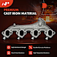 APEMD205 Left Exhaust Manifold with Gasket