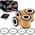 APEOF008 4 Pcs Engine Oil Filter