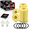APEOF023 4 Pcs Engine Oil Filter
