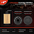 APEOF055 2 Pcs Engine Oil Filter