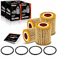 APEOF068 4 Pcs Engine Oil Filter
