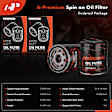APEOF094 2 Pcs Engine Oil Filter