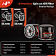 APEOF151 2 Pcs Engine Oil Filter