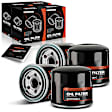 APEOF152 4 Pcs Engine Oil Filter