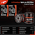 APEOF160 2 Pcs Engine Oil Filter