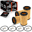 APEOF167 4 Pcs Full Flow Engine Oil Filter