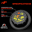 APEPTC026 Coolant Reservoir Radiator Cap