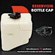 APET0170 Engine Coolant Expansion Tank with Cap