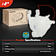 APET0384 Engine Coolant Reservoir Expansion Tank with Cap