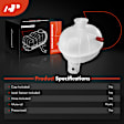 APET0627TW Engine Coolant Reservoir