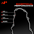 APETG063 Engine Timing Cover Gasket Set