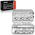 APEVC0157 2 Pcs Front & Rear Engine Valve Cover