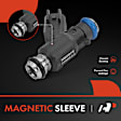 APFI268 6x Black Fuel Injectors