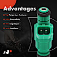 APFI414 6 Pcs Fuel Injectors
