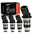 APFI574 4 Pcs Fuel Injector with O-rings
