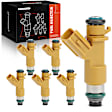 APFI579 6 Pcs Tan Fuel Injector