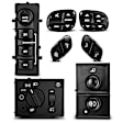 APFLS002 4x4 4WD Selector & Headlight & Fog Light Steering & Wheel Switches