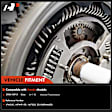 APFLW120 Clutch Flywheel 8 Holes 113 Teeth