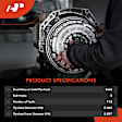 APFLW120 Clutch Flywheel 8 Holes 113 Teeth