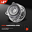 APHB0039 2x Front Wheel Bearing & Hub Assembly