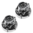 APHB0041 2x Front Wheel Bearing & Hub Assembly