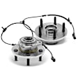APHB0043 2x Front Wheel Bearing & Hub Assembly with ABS Sensor